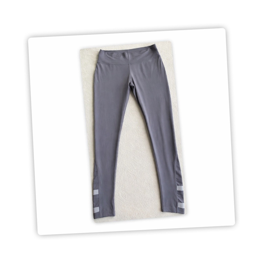 Gymshark Leggings Women's Medium Gray High Rise Athletic Workout Ankle Length